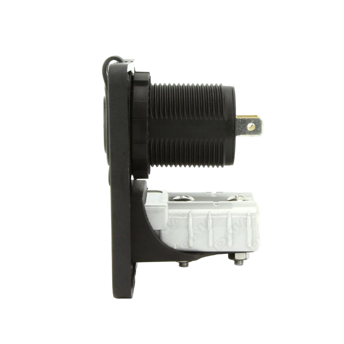 DNA PA503 Panel Mount 50 Amp Anderson Plug & Dual QC USB Sockets & Volt Meter