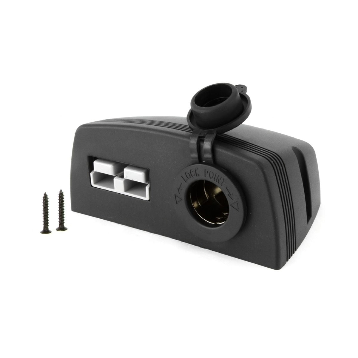 DNA PA601 50 amp Anderson plug surface mount accessory socket black