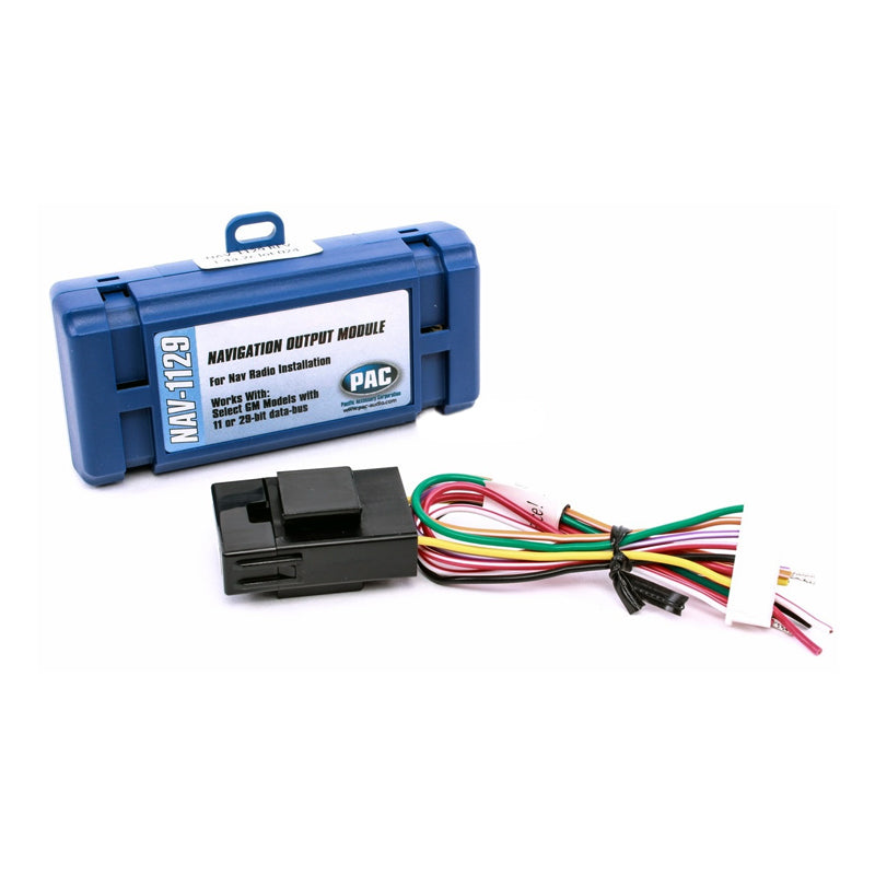 PAC NAV1129 Navigation Output Module For 11 & 29-Bit LAN General Motors Radios