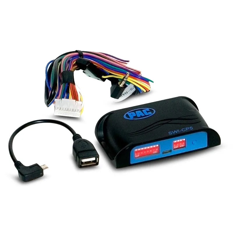 PAC SWI-CP5 ControlPRO2 Universal Analog/CAN-Bus Steering Wheel Control Interface with Smart Phone/PC App Programmability