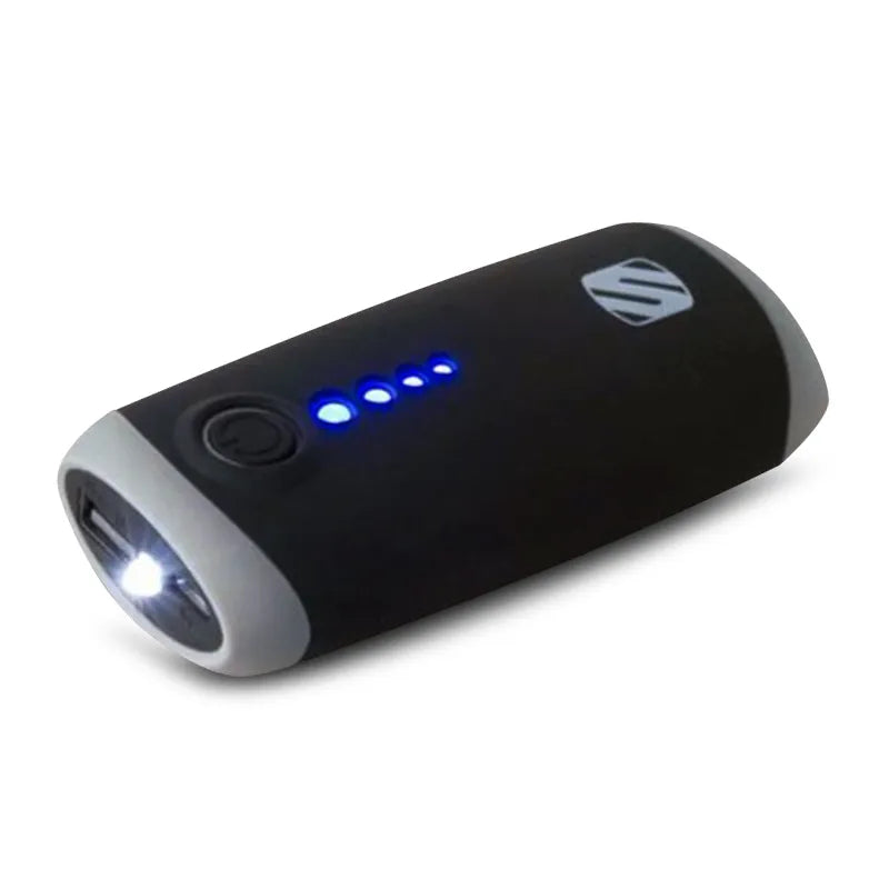 Scosche PB4400i GoBat 4400 Portable 4400mAh Powerbank with Built-In Flashlight - Black