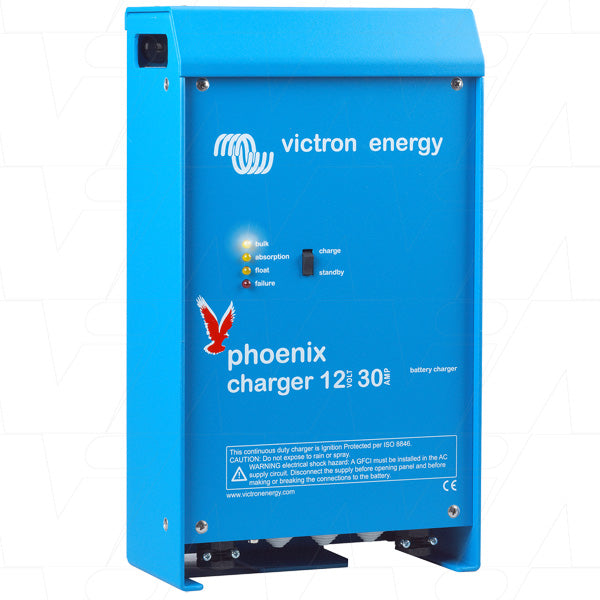 Victron Energy PCH012030001 Phoenix Battery Charger 12/30(2+1) 120-240V