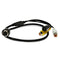 Gator PLC26 adaptor lead from 4 pin plug to dual RCA sockets