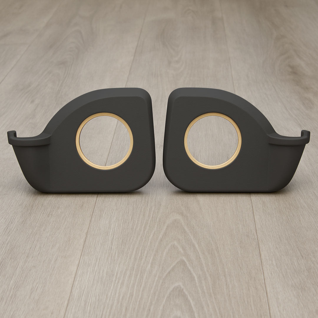 Cruiser Consoles Pair of Rear Speaker Pods 6.5 Inch Black | POD70RE65BLACK