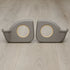 Cruiser Consoles Pair of Rear Speaker Pods 6.5 Inch Grey | POD70RE65GREY