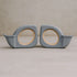 Cruiser Consoles Pair of Rear Speaker Pods 6 X 9  Inch Grey | POD70RE69GREY