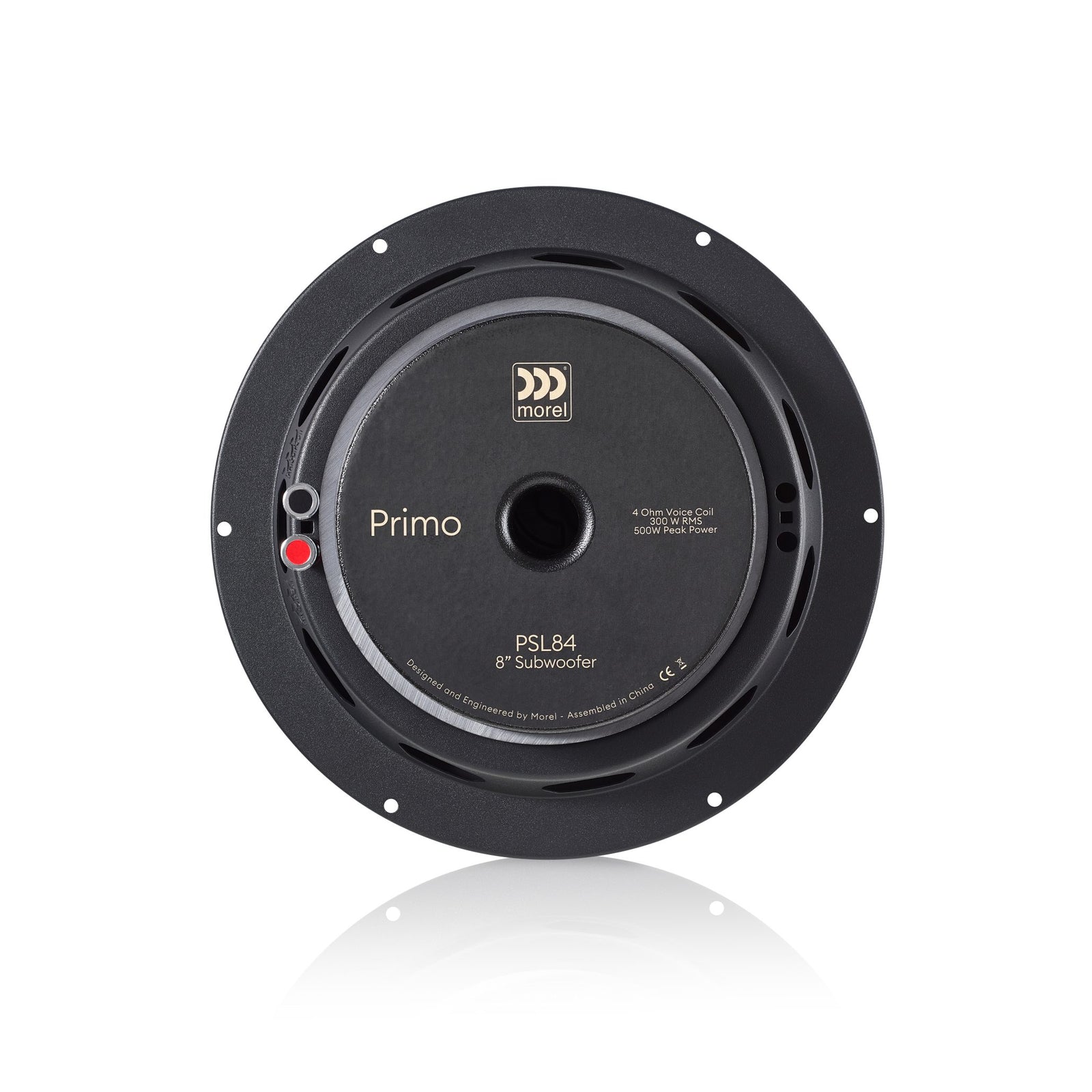 Morel Primo PSL 8.4 8 Inch Shallow Mount Car Audio Subwoofer