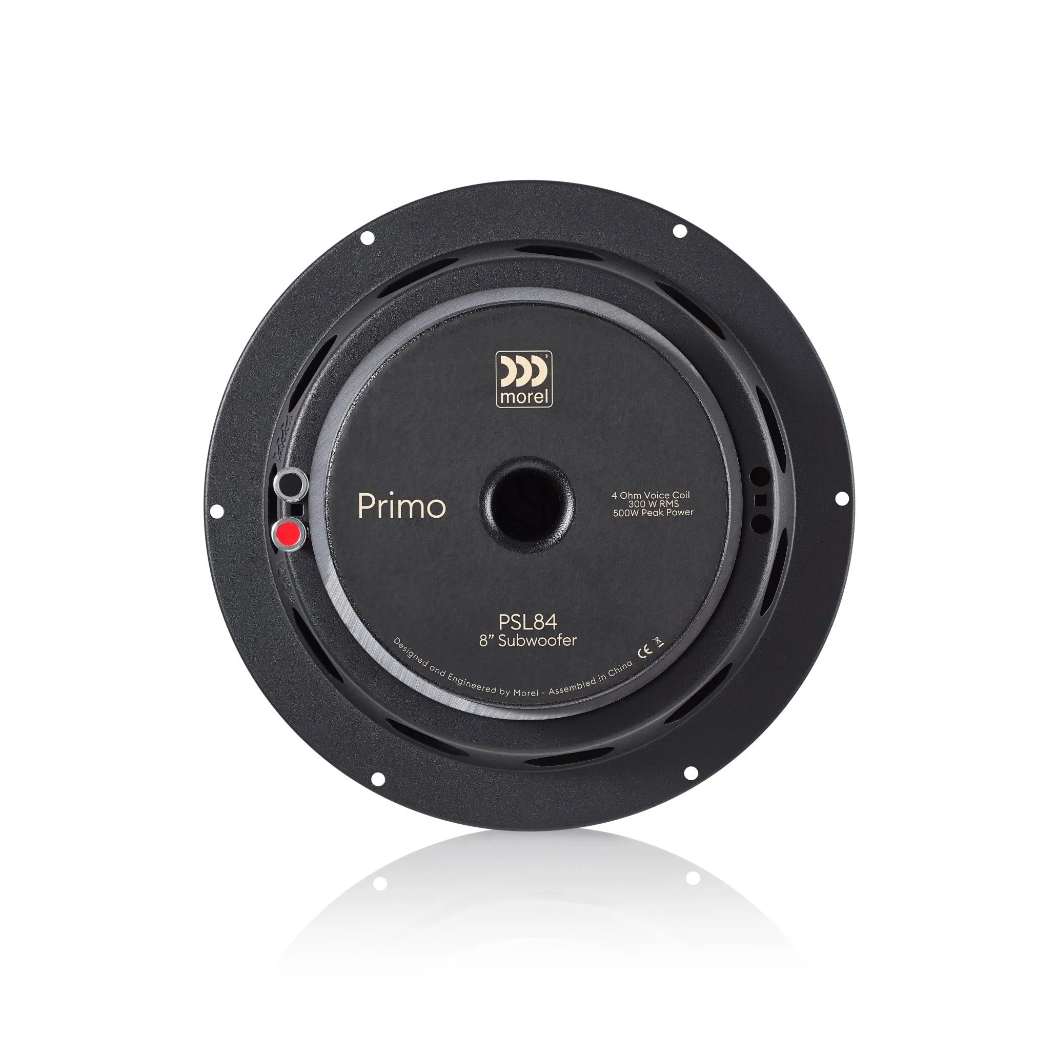 Morel Primo PSL 8.4 8 Inch Shallow Mount Car Audio Subwoofer