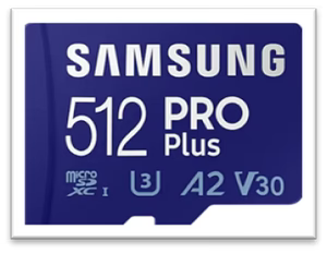 BlackVue PRO-Plus-512 Dashcam Samsung PRO Plus 512GB Micro SDXC UHS-I Memory Card