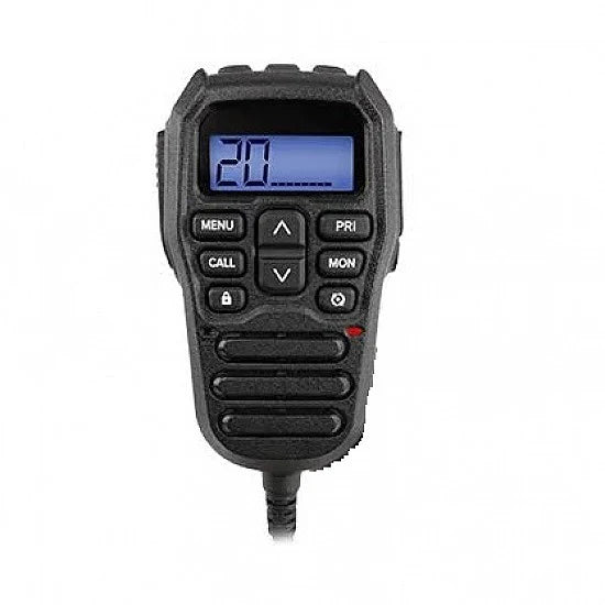 Midland MK902 large LCD remote speaker microphone with RJ45 connector for PRO902 UHF CB radio.
