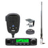 Midland PRO911KIT complete 12/24V UHF CB installation package with radio, MXTA37 ANC microphone, antenna, and bracket.
