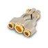 Aerpro PS15 Battery Terminal Negative Silver/Gold (Gold-Plated Bolt)