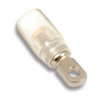 Aerpro PS22 Silver/Gold 8GA Bolt Type Ring Terminal