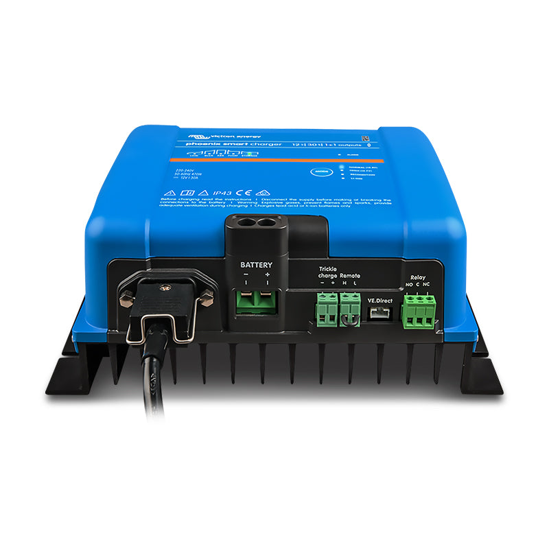 Victron Energy PSC123051095 Phoenix Smart IP43 Charger 12/30(1+1) 120-240V