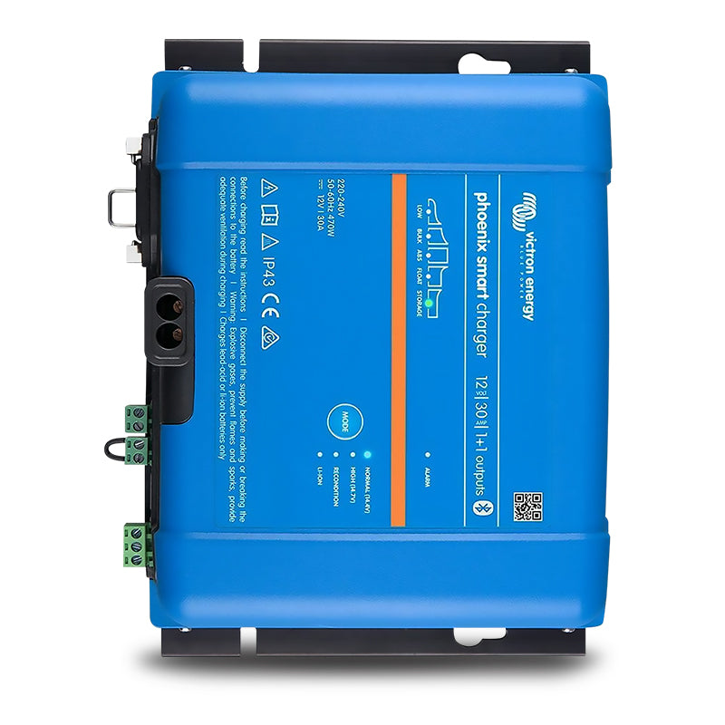Victron Energy PSC123051095 Phoenix Smart IP43 Charger 12/30(1+1) 120-240V