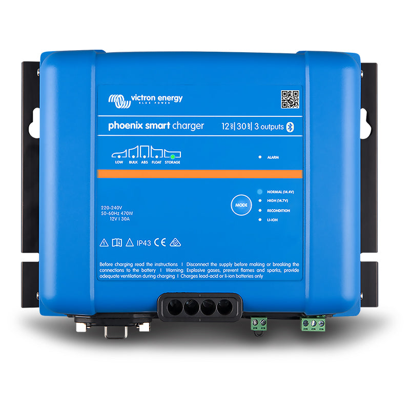 Victron Energy PSC123053095 Phoenix Smart IP43 Charger 12/30(3) 120-240V
