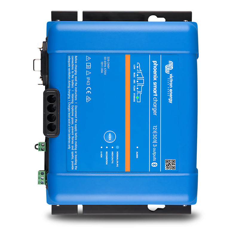 Victron Energy PSC123053095 Phoenix Smart IP43 Charger 12/30(3) 120-240V