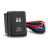 STEDI PSHSWCH-NDMX-SPOT Illuminated Push Button Spot Lights Switch To Suit Isuzu DMAX Colorado 2012+
