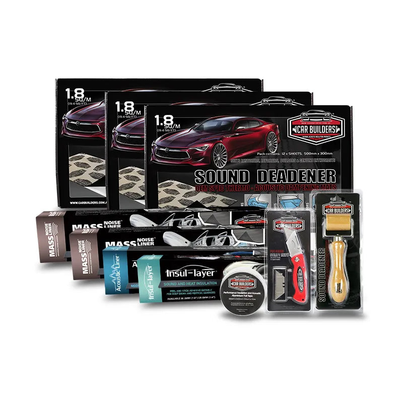 Car Builders PUP Pick Up Truck Sound Deadening Packs