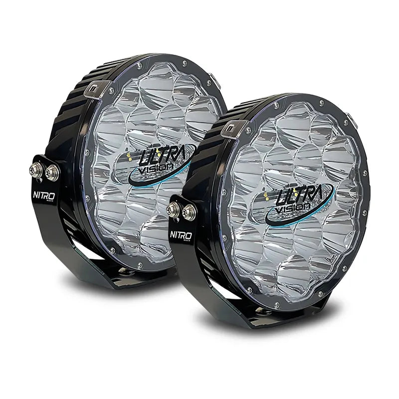 Ultra Vision PVM2318LEDW NITRO 180 Maxx LED Driving Light (Pair)