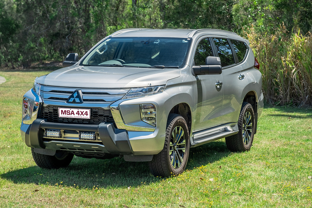 MSA 4x4 TM1250 Pajero Sport MSA Power Fold™ Towing Mirrors (2015-Current) - Black