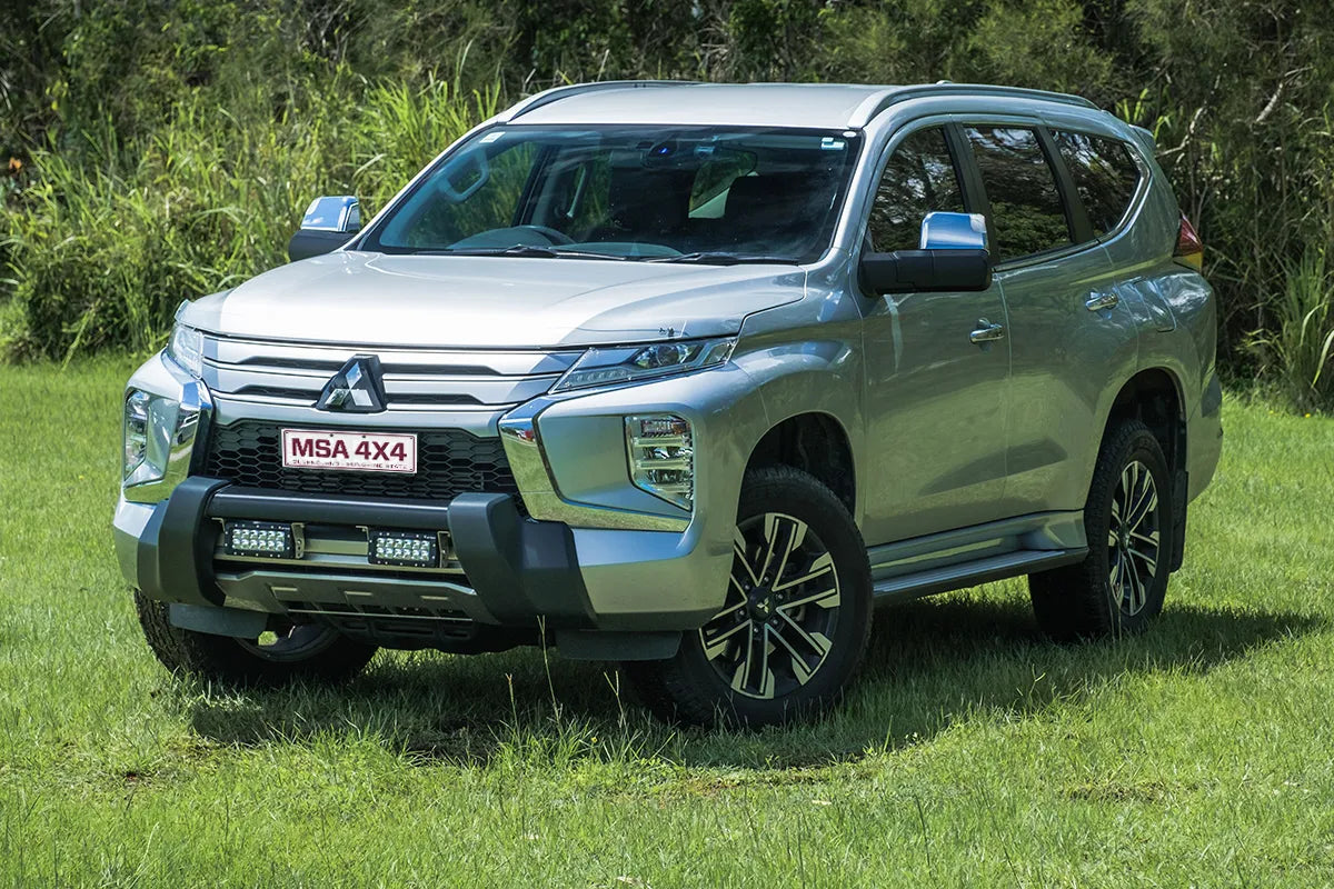 MSA 4x4 TM1251 Pajero Sport MSA Power Fold™ Towing Mirrors (2015-Current) - Chrome