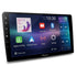 A Pioneer DMH-AP6650BT 9-inch Apple CarPlay/Android Auto wireless AV receiver with a display showing icons for Apple CarPlay, Android Auto, and other media sources.