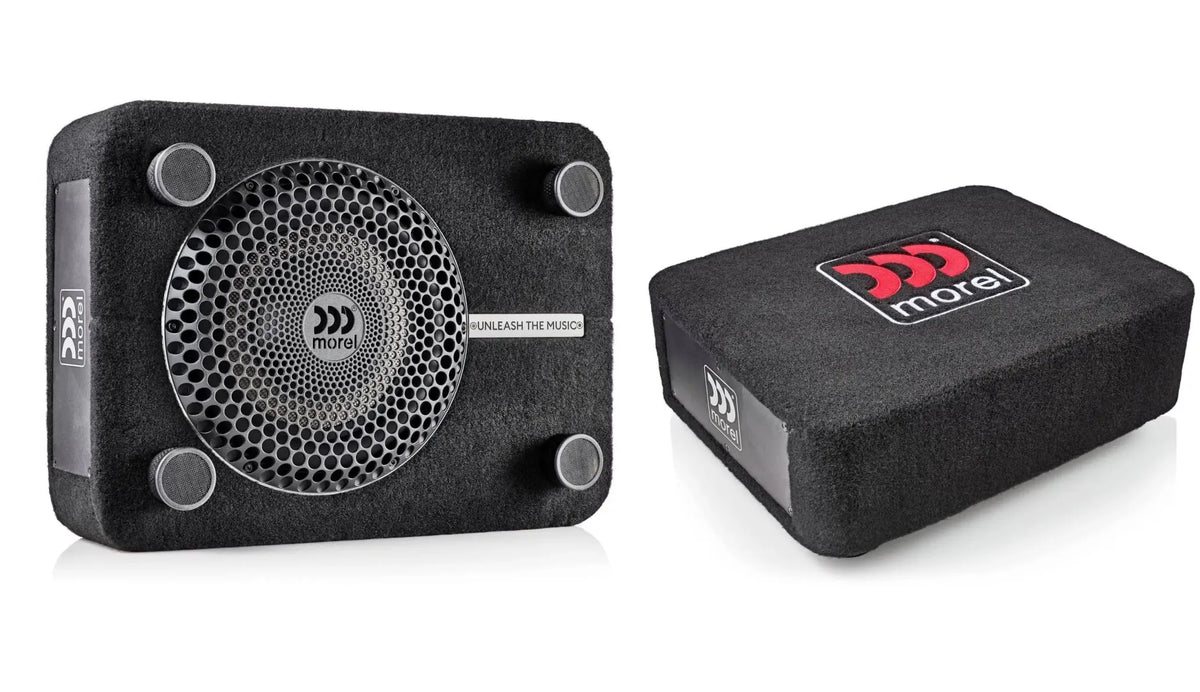 Morel Primo PSL 8AE 8 Inch Active Subwoofer Enclosure with 350W Integrated Amplifier