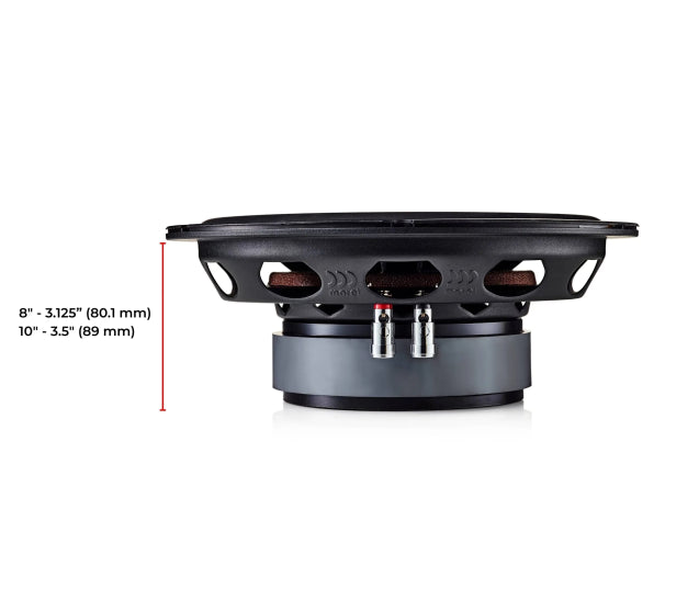Morel Primo PSL 10.4 10 Inch Shallow Mount Car Audio Subwoofer
