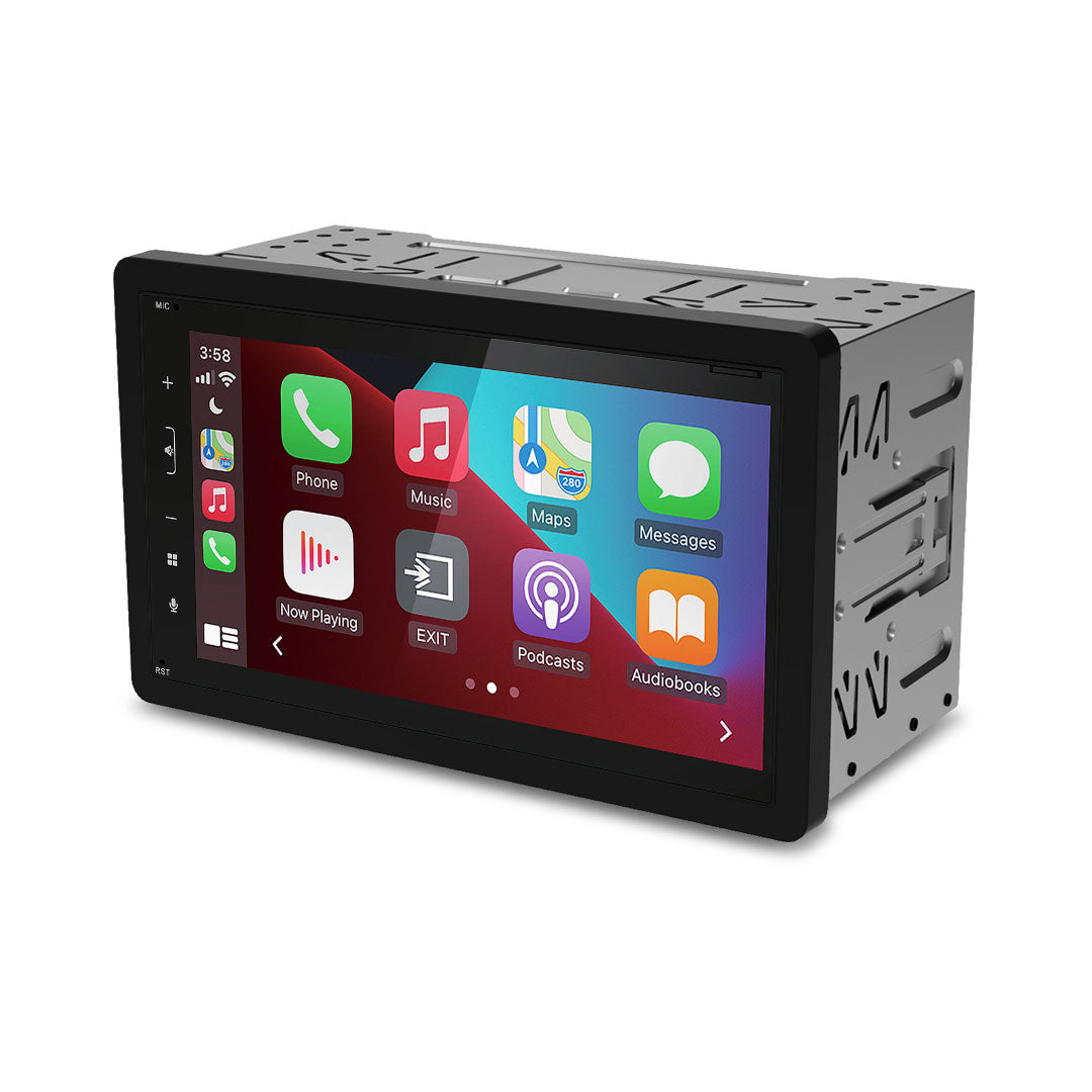 Mongoose Q675WCA 6.75" Wireless CarPlay Android Auto Touch Screen Head Unit