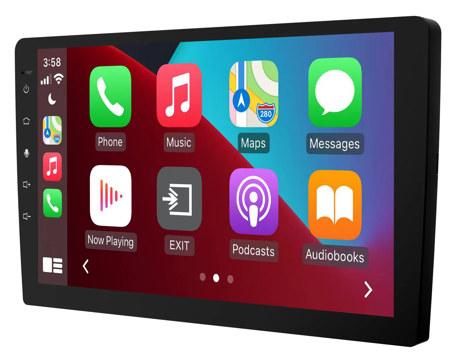 Mongoose Q9WCA 9" Wireless CarPlay and Android Auto