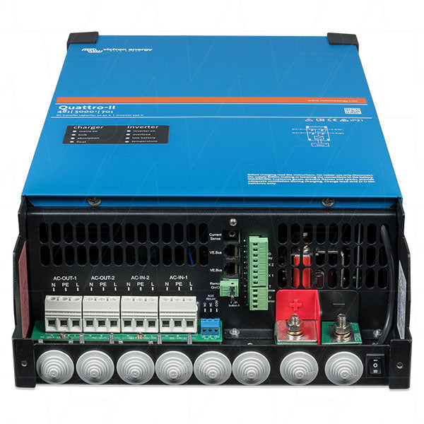 Victron Energy QUA482504010 Quattro-II 48/5000/70-50/50 230V