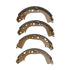 RDA Brakes R1660 Rear Drum Brake Shoe - Set
