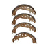 RDA Brakes R2001 Rear Drum Brake Shoe - Set