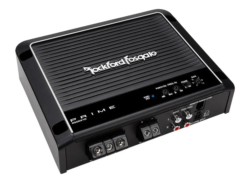 Rockford Fosgate R500X1D Prime 500 Watt Class-D Mono Amplifier