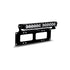 Ultra Vision RAPPMLB Raptor Light Bar Number Plate Mount