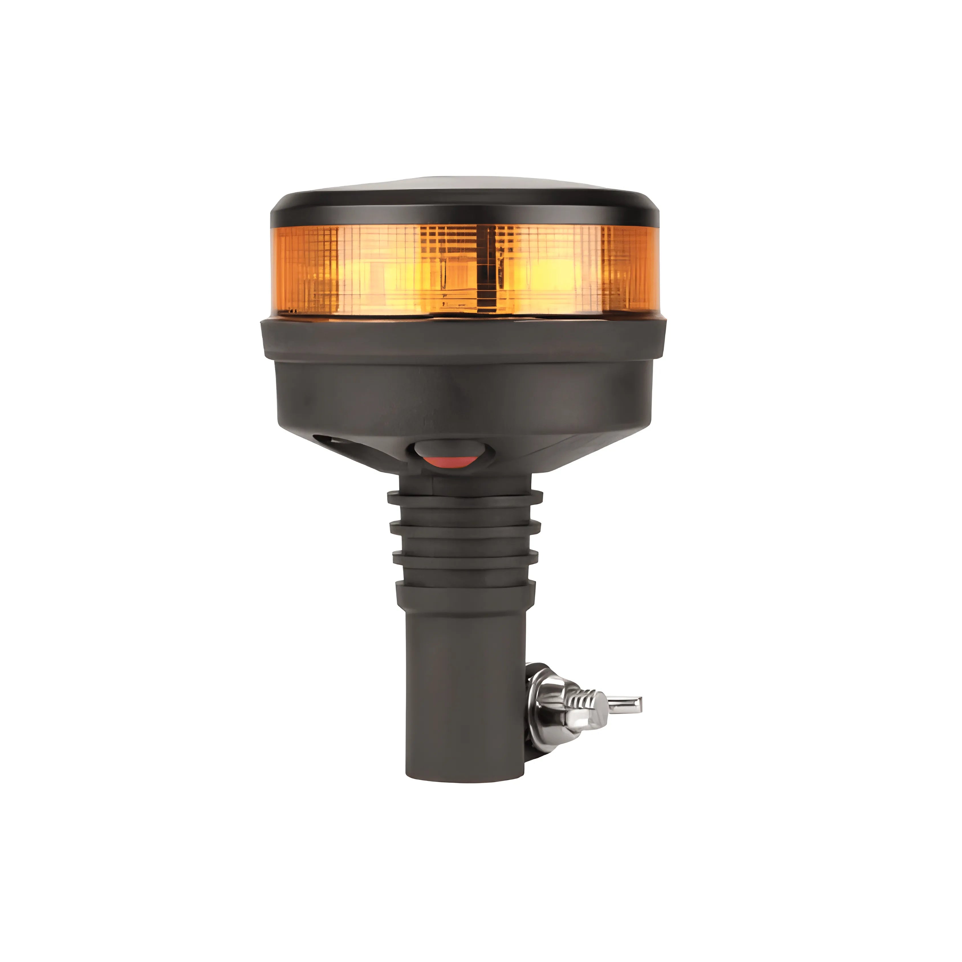 Roadvision RB112PY Revolver Low Profile LED Beacon Amber DIN Pole Mount