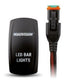 Roadvision RBWK LED Light Bar Wiring Harness Kit 12V 24V Plug Play