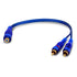Axis RCA2Y 1Female to 2Male Y RCA Adaptor Lead