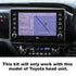 DNA RCH170 CMOS Reverse Camera With Butterfly Mount & Harness Kit Suit Toyota Hilux 2005 - ON
