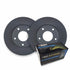RDA Brakes RDA505A Standard Disc Brake Rotor Solid 303mm - Pair