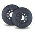 RDA Brakes RDA7227 Standard Disc Brake Rotor Vented 288mm - Pair