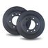 RDA Brakes RDA7460 Standard Disc Brake Rotor Vented 324mm - Pair