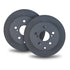 RDA Brakes RDA7768 Standard Disc Brake Rotor Solid 281mm - Pair