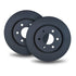 RDA Brakes RDA8052 Standard Disc Brake Rotor Vented 296mm - Pair