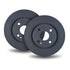 RDA Brakes RDA8066 Standard Disc Brake Rotor Vented 258mm - Pair