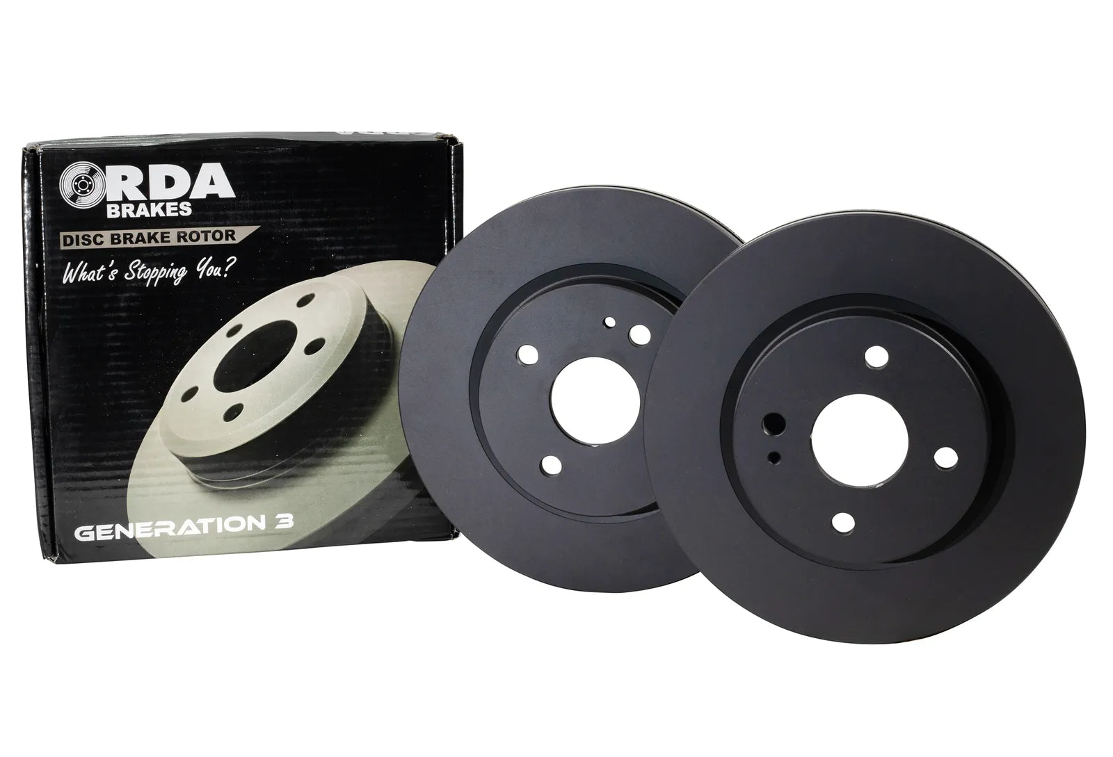 RDA Brakes RDA8112 Standard Disc Brake Rotor Vented 296mm - Pair