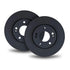 RDA Brakes RDA8195 Standard Disc Brake Rotor Vented 280mm - Pair