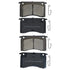 RDA Brakes RDB1028 Disc Brake Pad Set