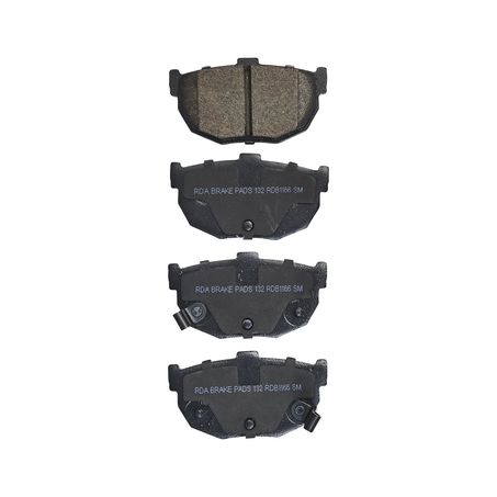 RDA Brakes RDB1166 GP Max Genaral Purpose Brake Pad Set